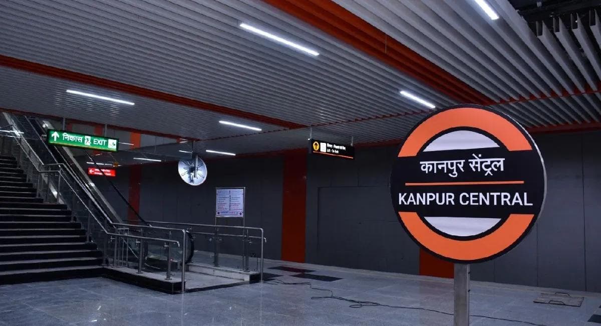 कानपुर मेट्रो विस्तार को मिली रफ्तार, नौबस्ता कॉरिडोर के 7 स्टेशन जल्द होंगे यात्रियों के लिए तैयार