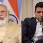 यूक्रेनी राष्ट्रपति वलोडिमिर ज़ेलेंस्की ने प्रधानमंत्री नरेंद्र मोदी को यूक्रेन आने का निमंत्रण दिया
